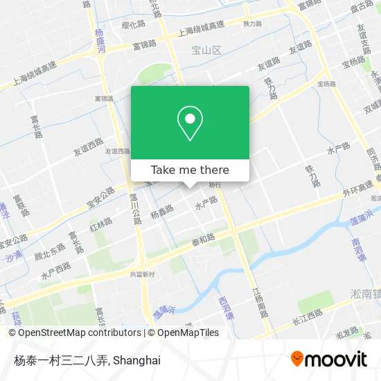 杨泰一村三二八弄 map