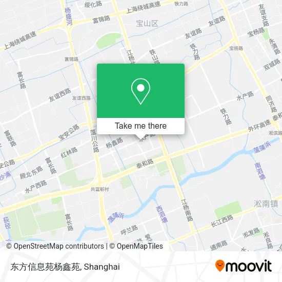 东方信息苑杨鑫苑 map