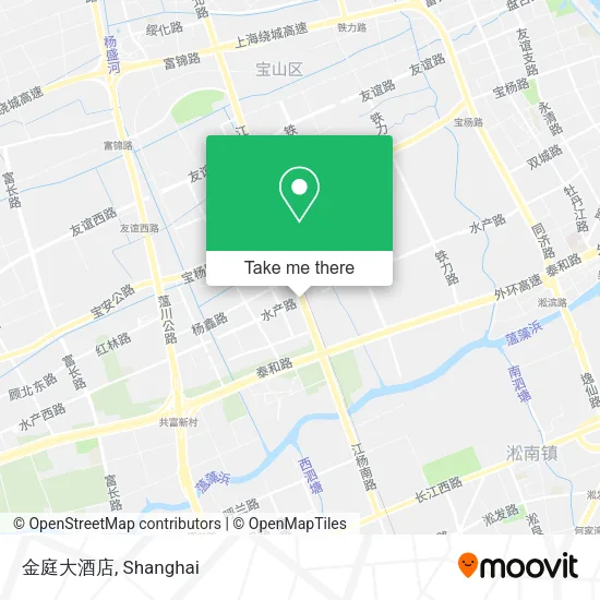 金庭大酒店 map