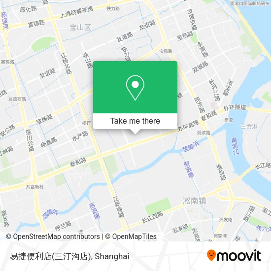 易捷便利店(三汀沟店) map