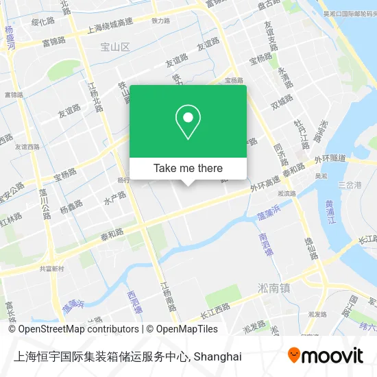 上海恒宇国际集装箱储运服务中心 map