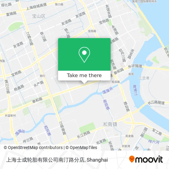 上海士成轮胎有限公司南汀路分店 map