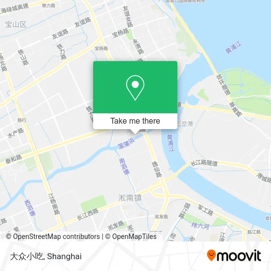 大众小吃 map