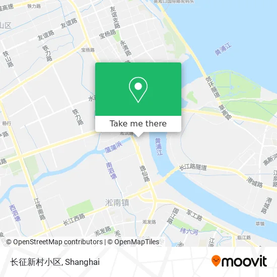 长征新村小区 map