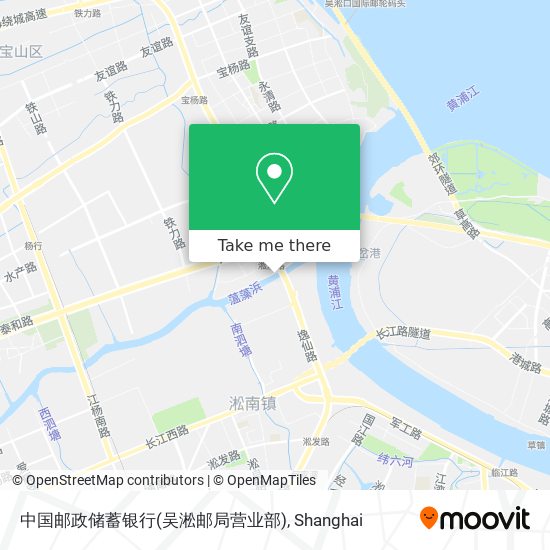 中国邮政储蓄银行(吴淞邮局营业部) map
