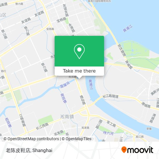 老陈皮鞋店 map