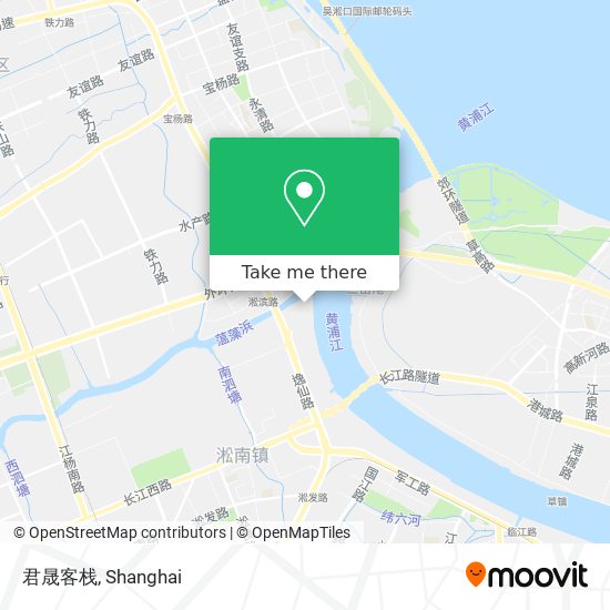 君晟客栈 map