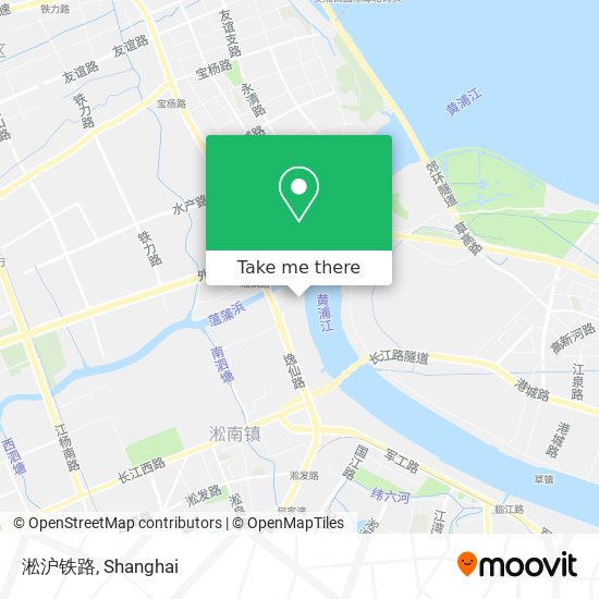 淞沪铁路 map