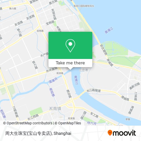周大生珠宝(宝山专卖店) map