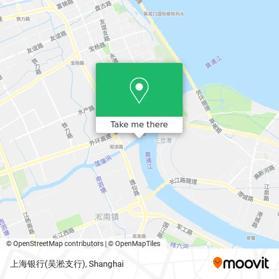 上海银行(吴淞支行) map