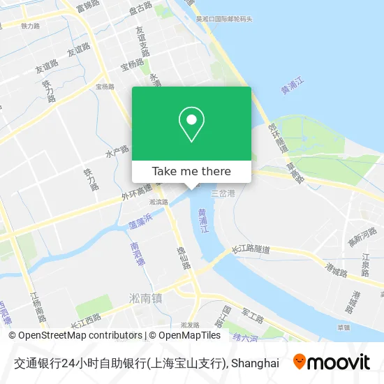 交通银行24小时自助银行(上海宝山支行) map
