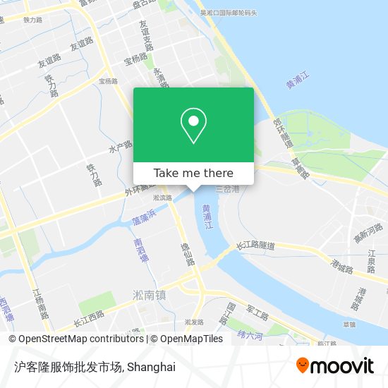 沪客隆服饰批发市场 map