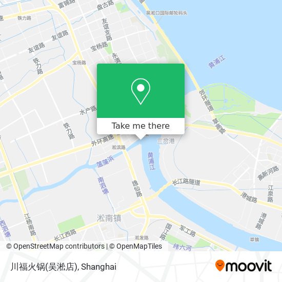 川福火锅(吴淞店) map