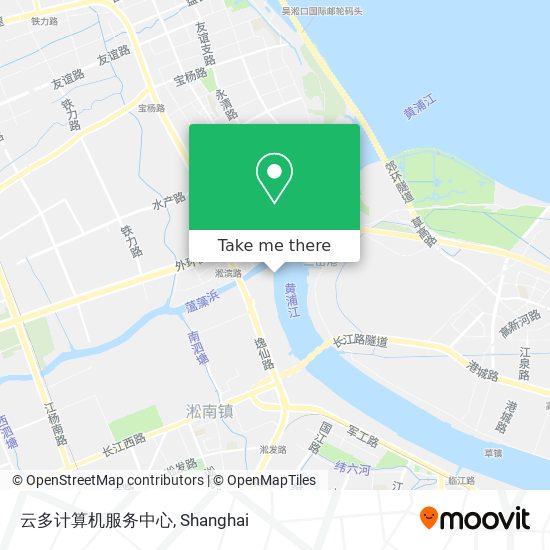 云多计算机服务中心 map