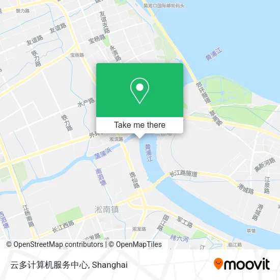 云多计算机服务中心 map