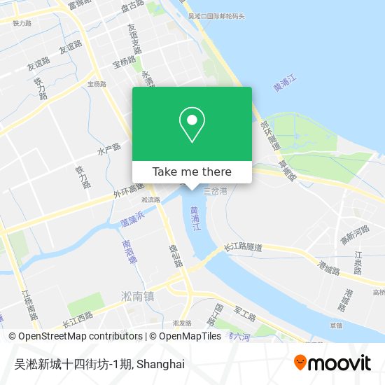 吴淞新城十四街坊-1期 map