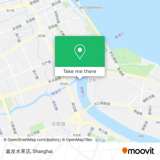 鑫发水果店 map