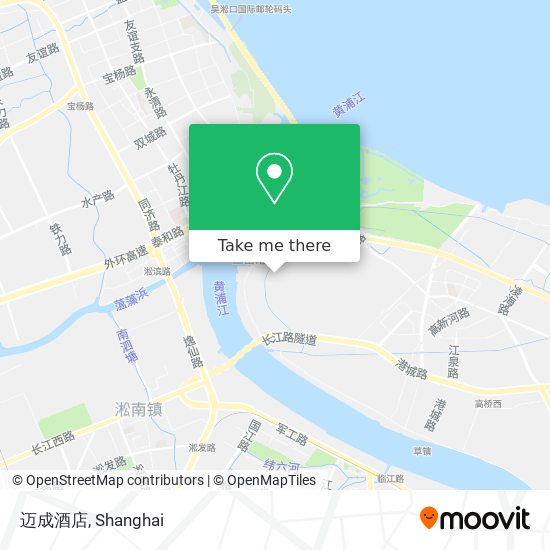 迈成酒店 map