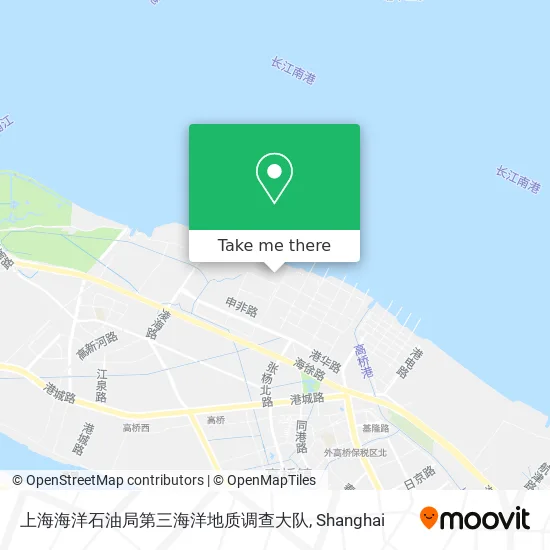 上海海洋石油局第三海洋地质调查大队 map