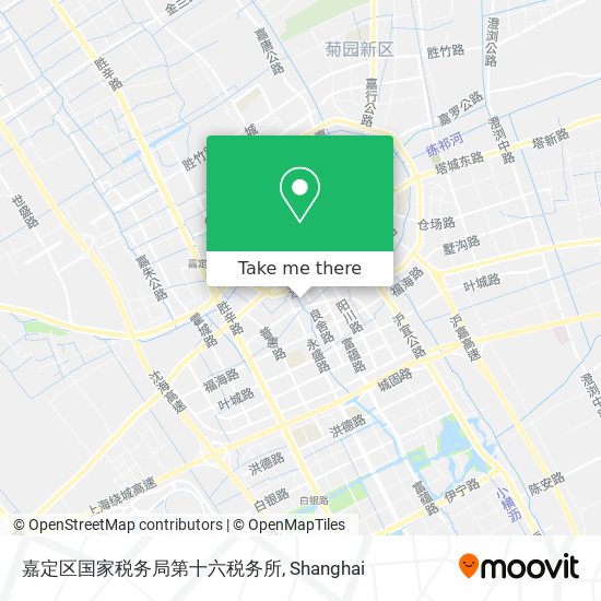 嘉定区国家税务局第十六税务所 map