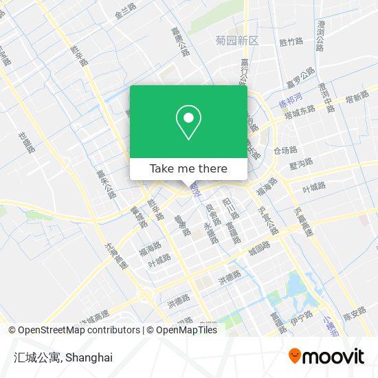 汇城公寓 map