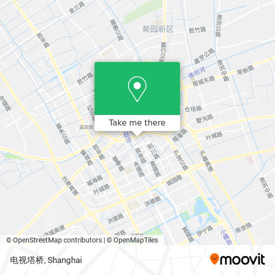 电视塔桥 map