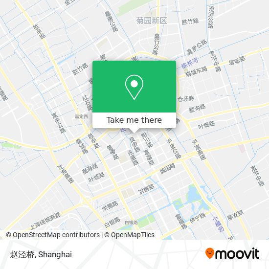 赵泾桥 map