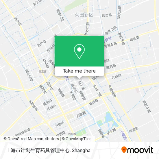 上海市计划生育药具管理中心 map