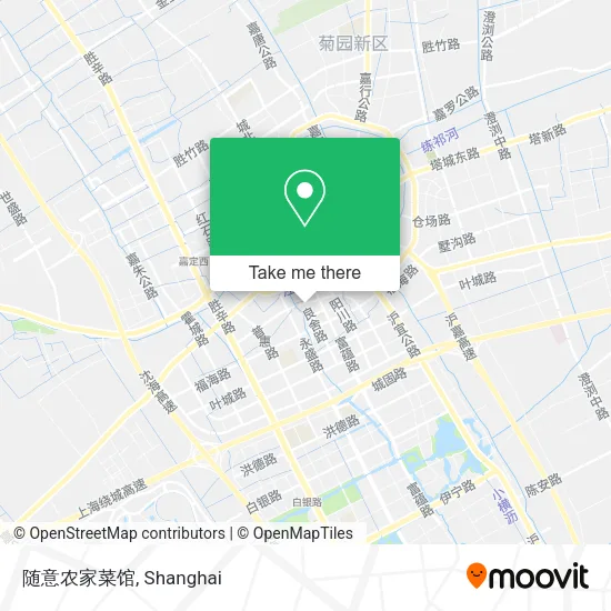 随意农家菜馆 map