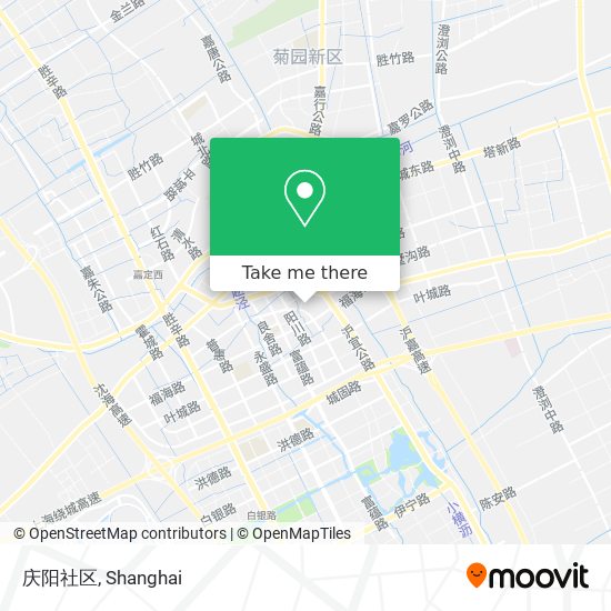 庆阳社区 map