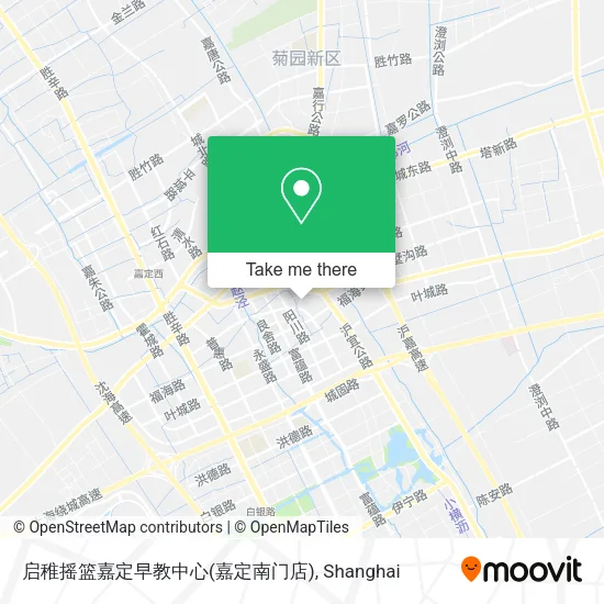 启稚摇篮嘉定早教中心(嘉定南门店) map