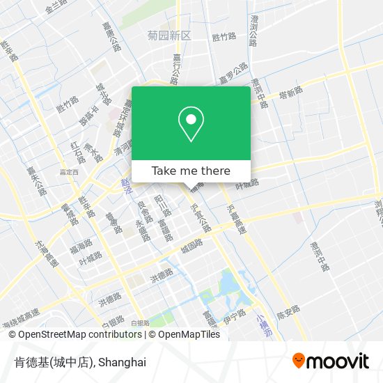 肯德基(城中店) map