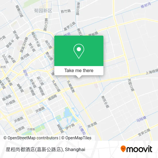星程尚都酒店(嘉新公路店) map