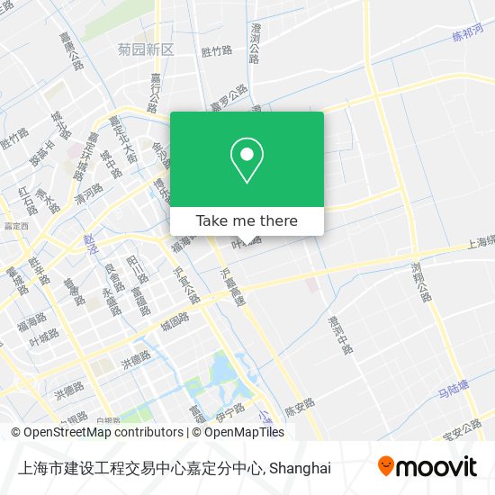 上海市建设工程交易中心嘉定分中心 map