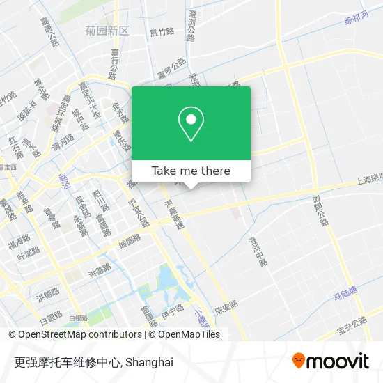 更强摩托车维修中心 map