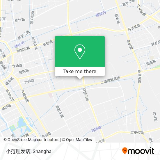 小范理发店 map