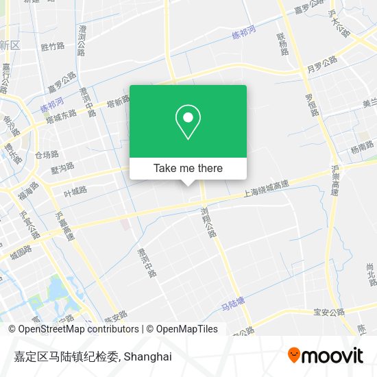 嘉定区马陆镇纪检委 map