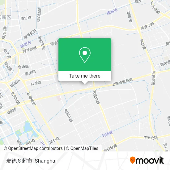 麦德多超市 map