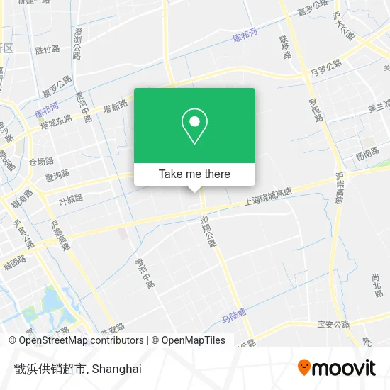戬浜供销超市 map