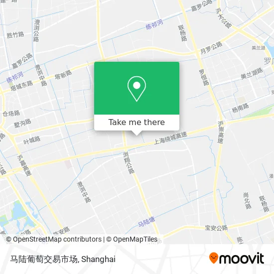 马陆葡萄交易市场 map