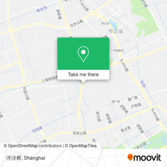洋泾桥 map