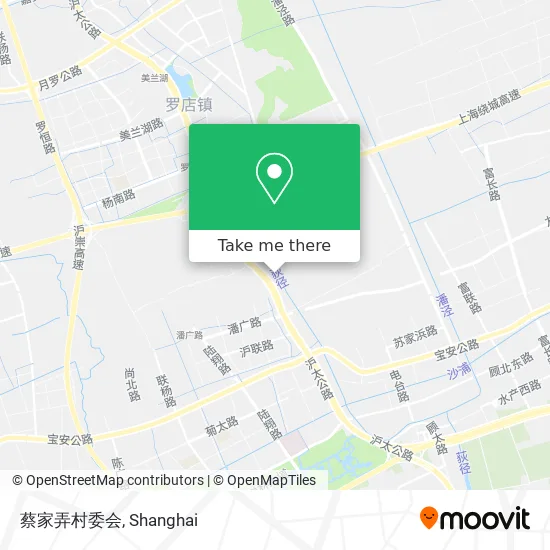 蔡家弄村委会 map