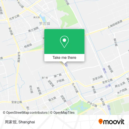周家馆 map