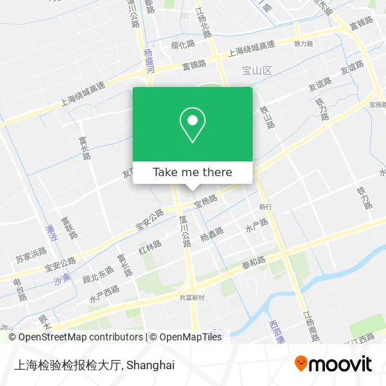 上海检验检报检大厅 map