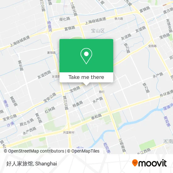 好人家旅馆 map