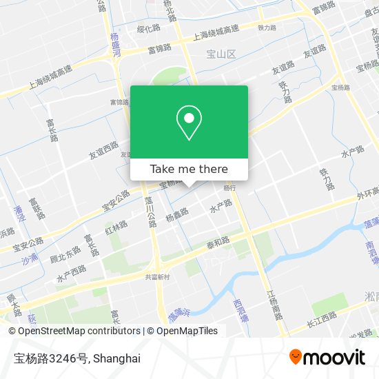 宝杨路3246号 map