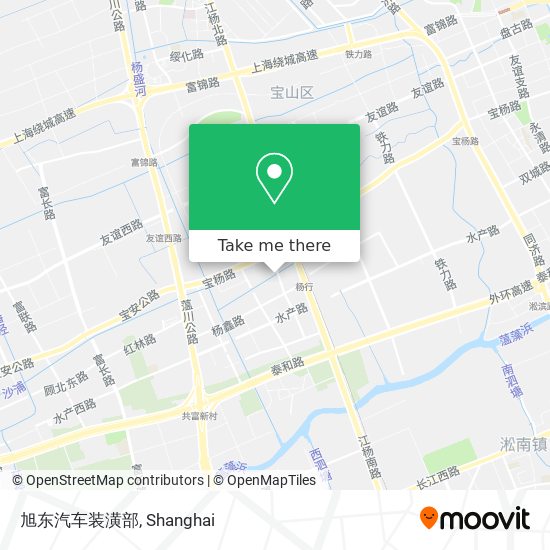 旭东汽车装潢部 map