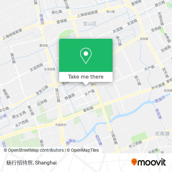 杨行招待所 map