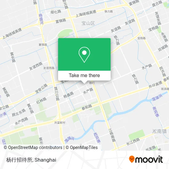 杨行招待所 map