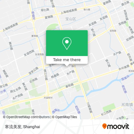 寒流美发 map
